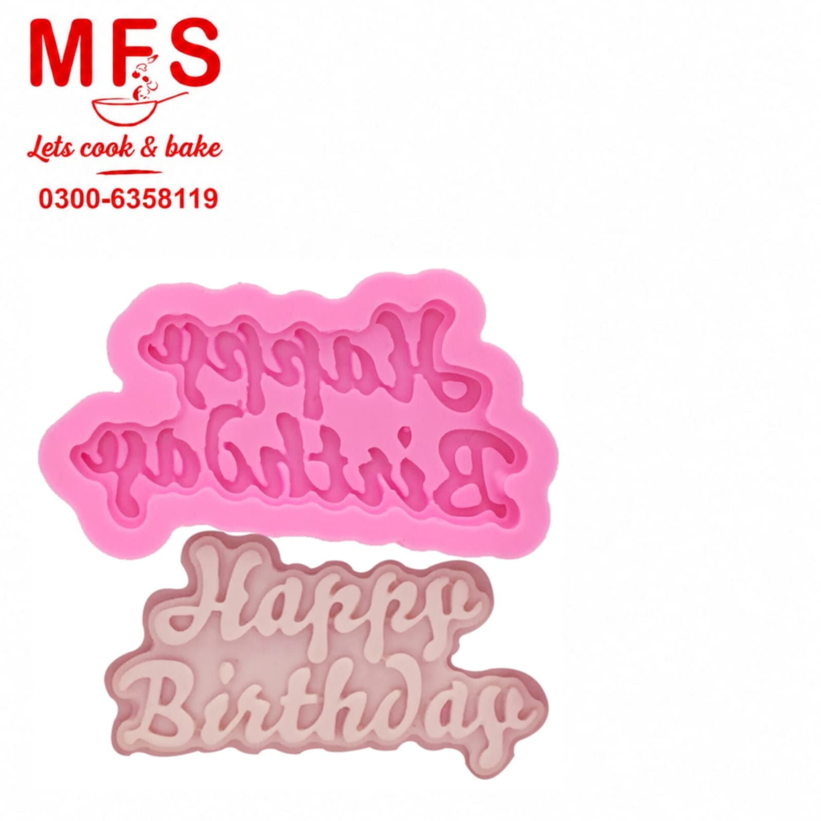 Silicone Mold Happy Birthday