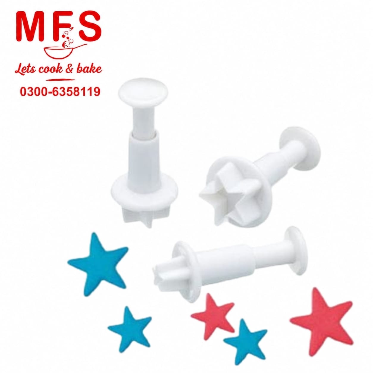 Star Plunger 3pcs Set