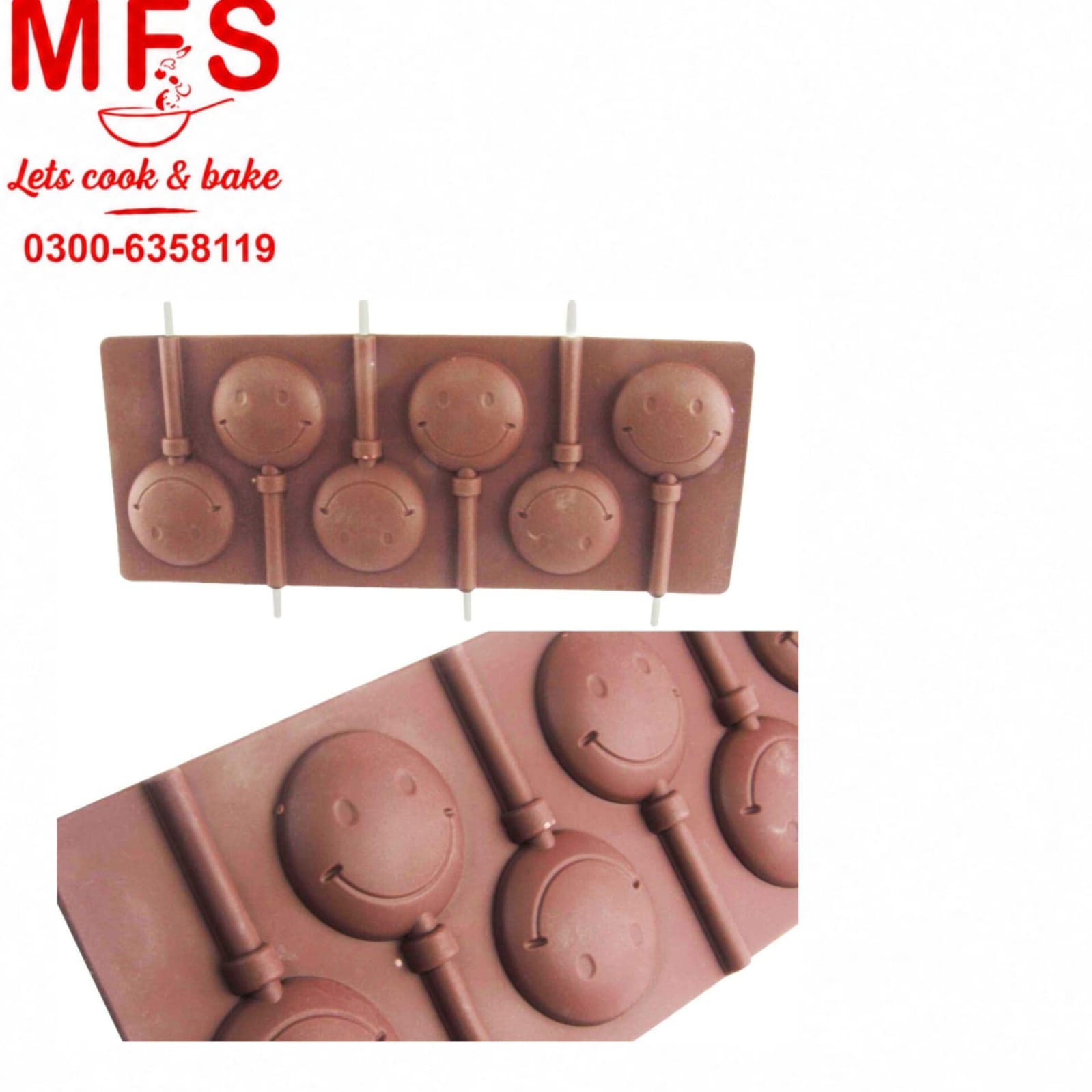 Silicon Lolipop Chocolate Mold