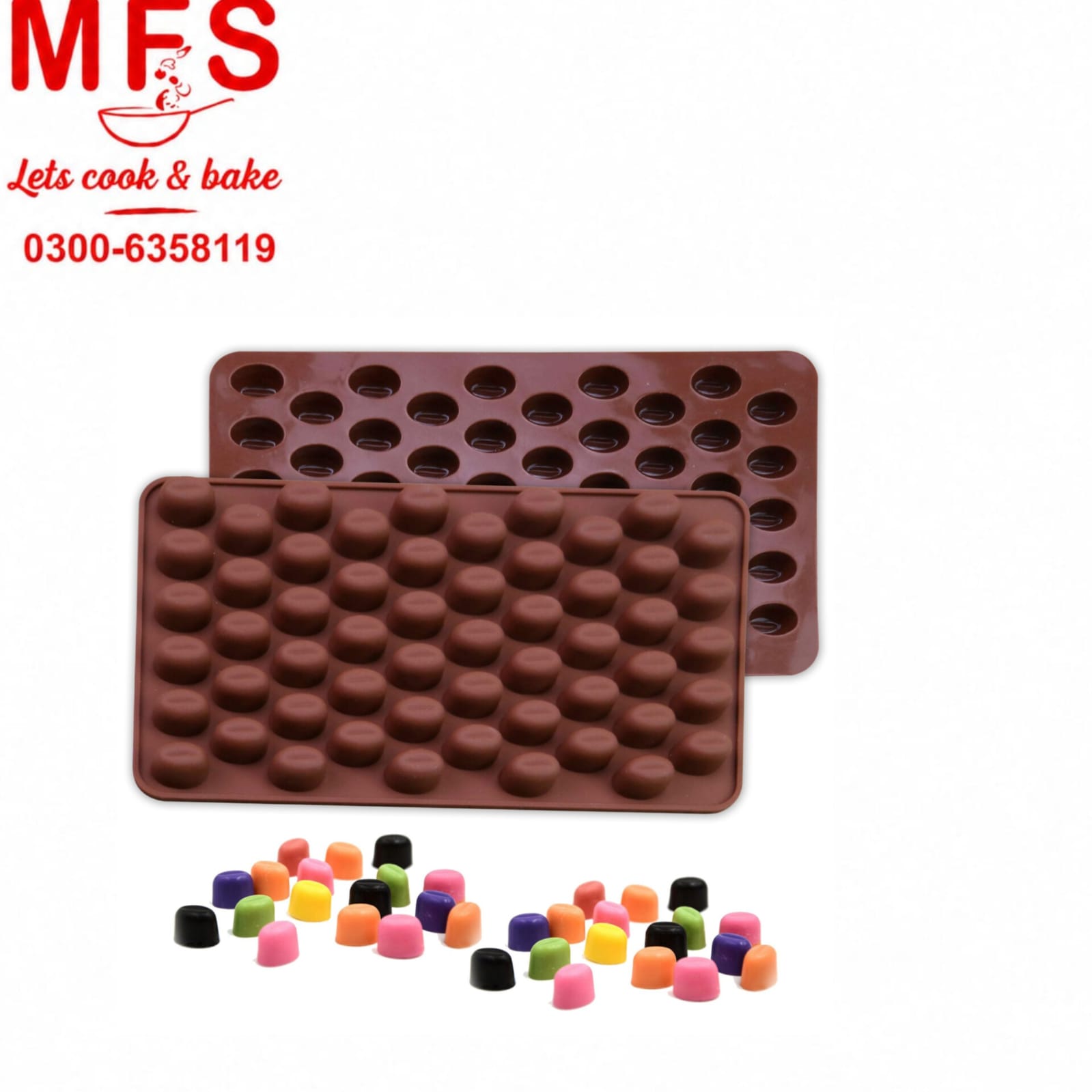 coffee Beans Silicon Chococlate Mold