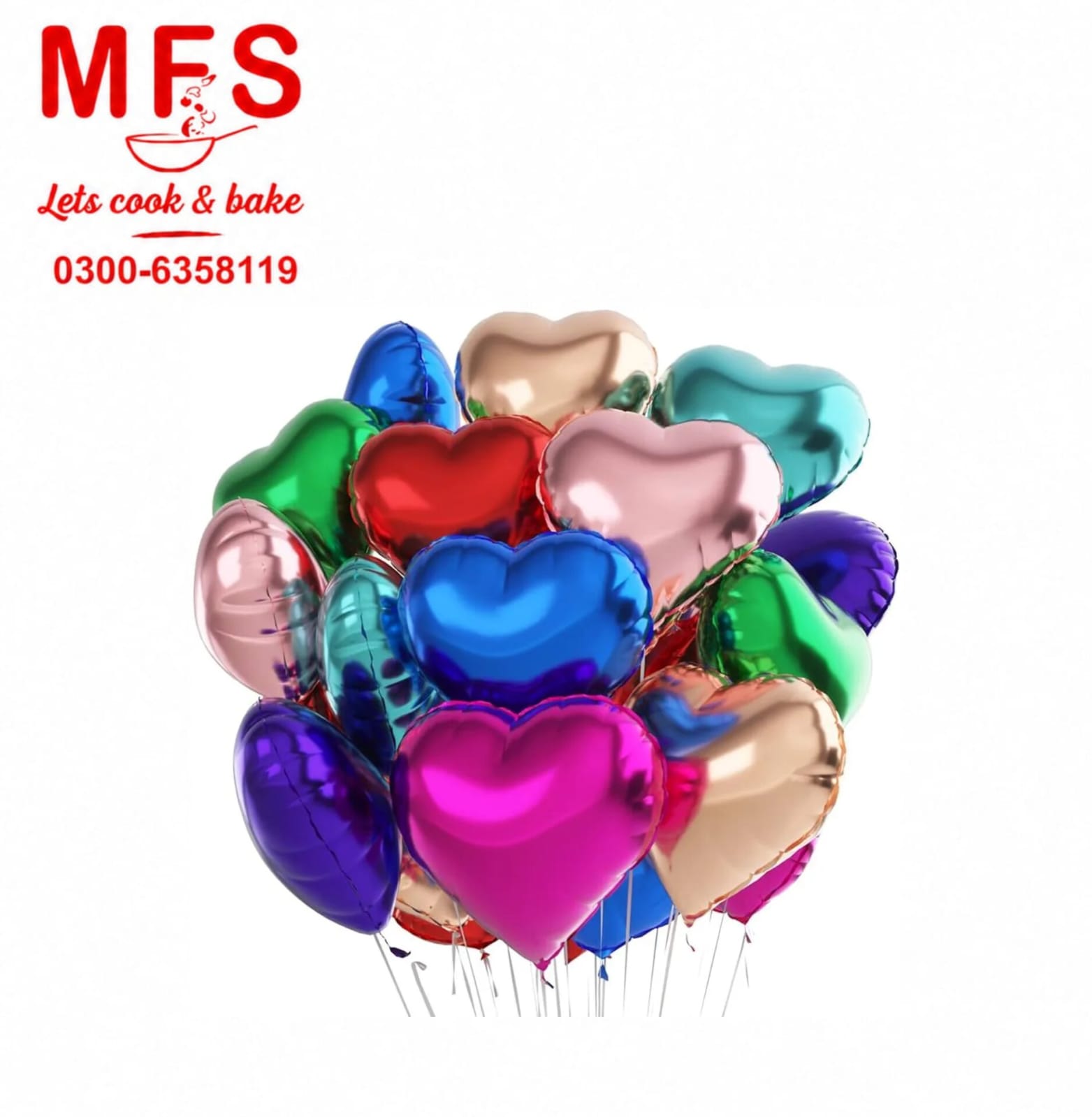 Foil Balloon Heart 1 pcs