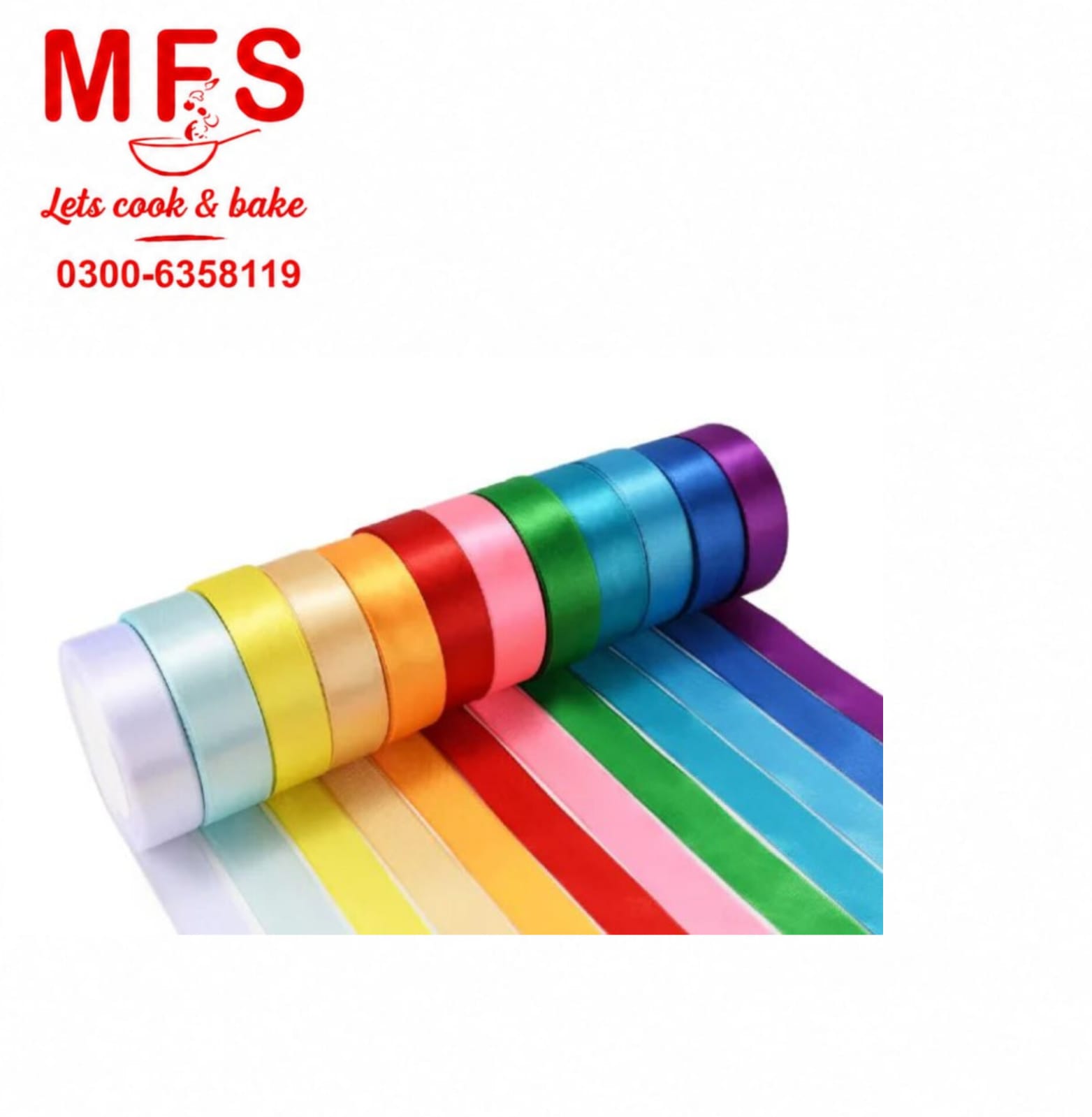 RIBBON Small 1/2 Inches Decorative Ribbon Roll