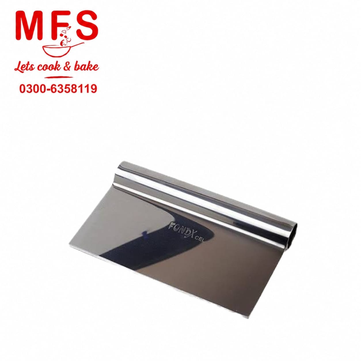 Stainless Steel Scraper & Dough  Cutter