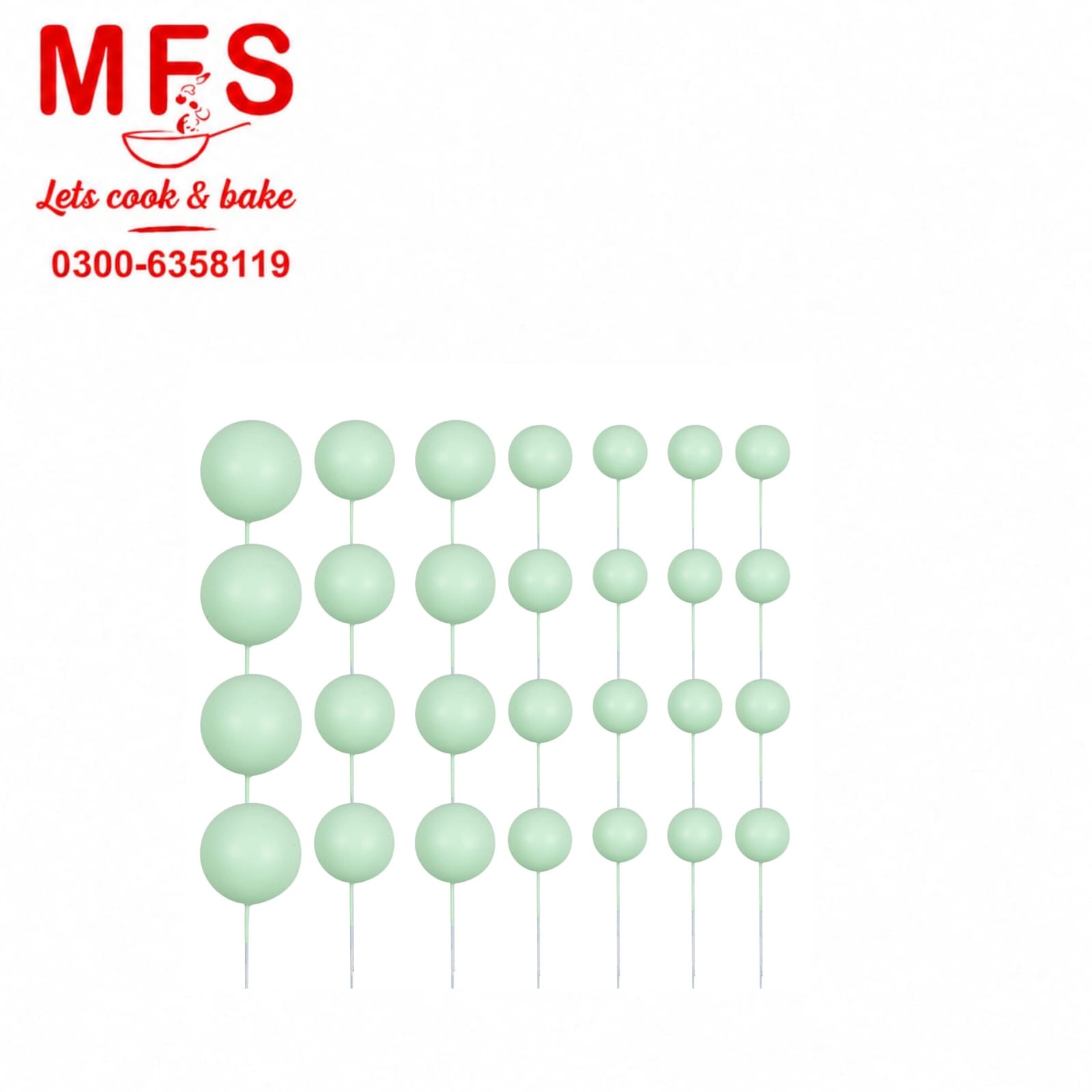 Foam Balls 20pcs Boho grass Color
