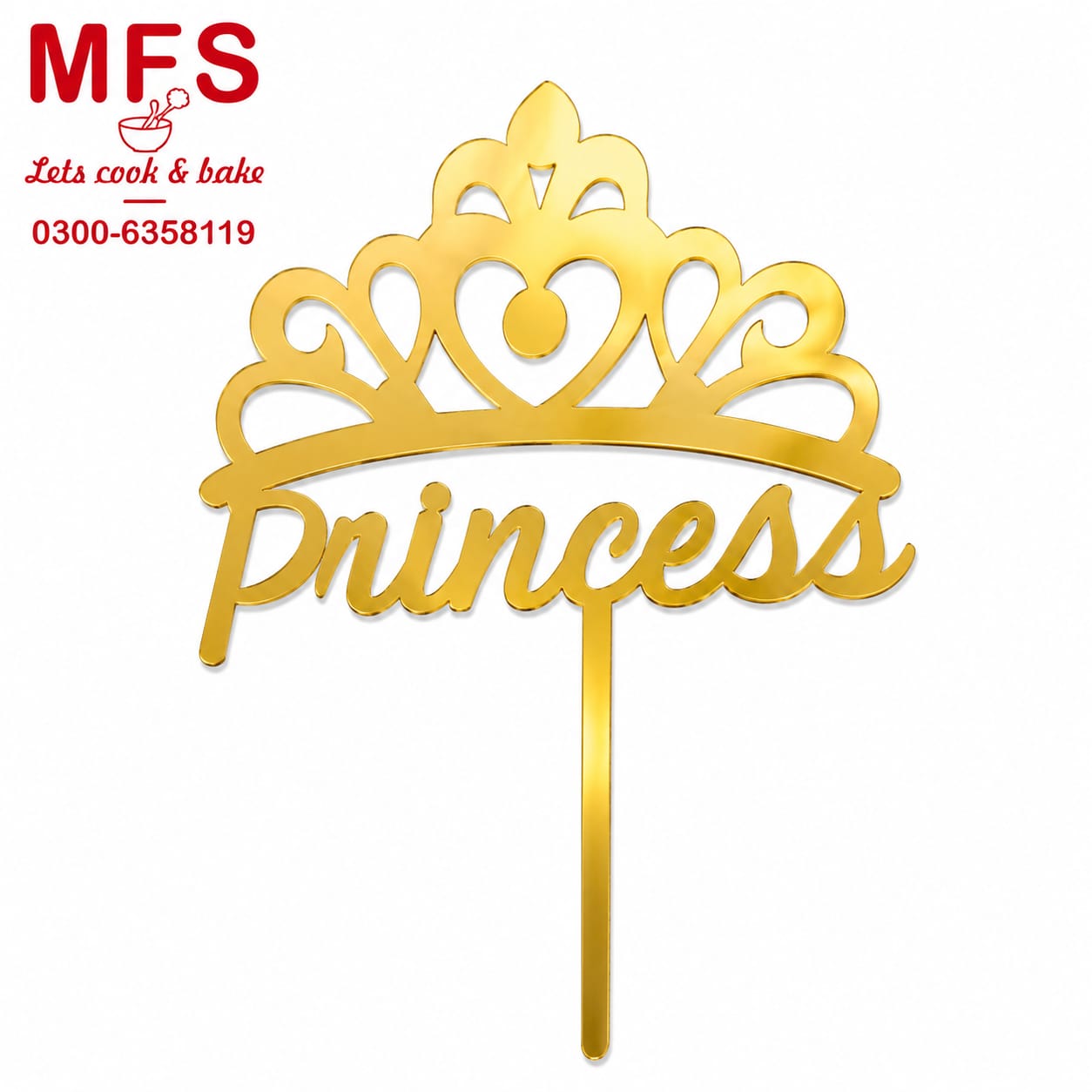 Princess  cake Topper