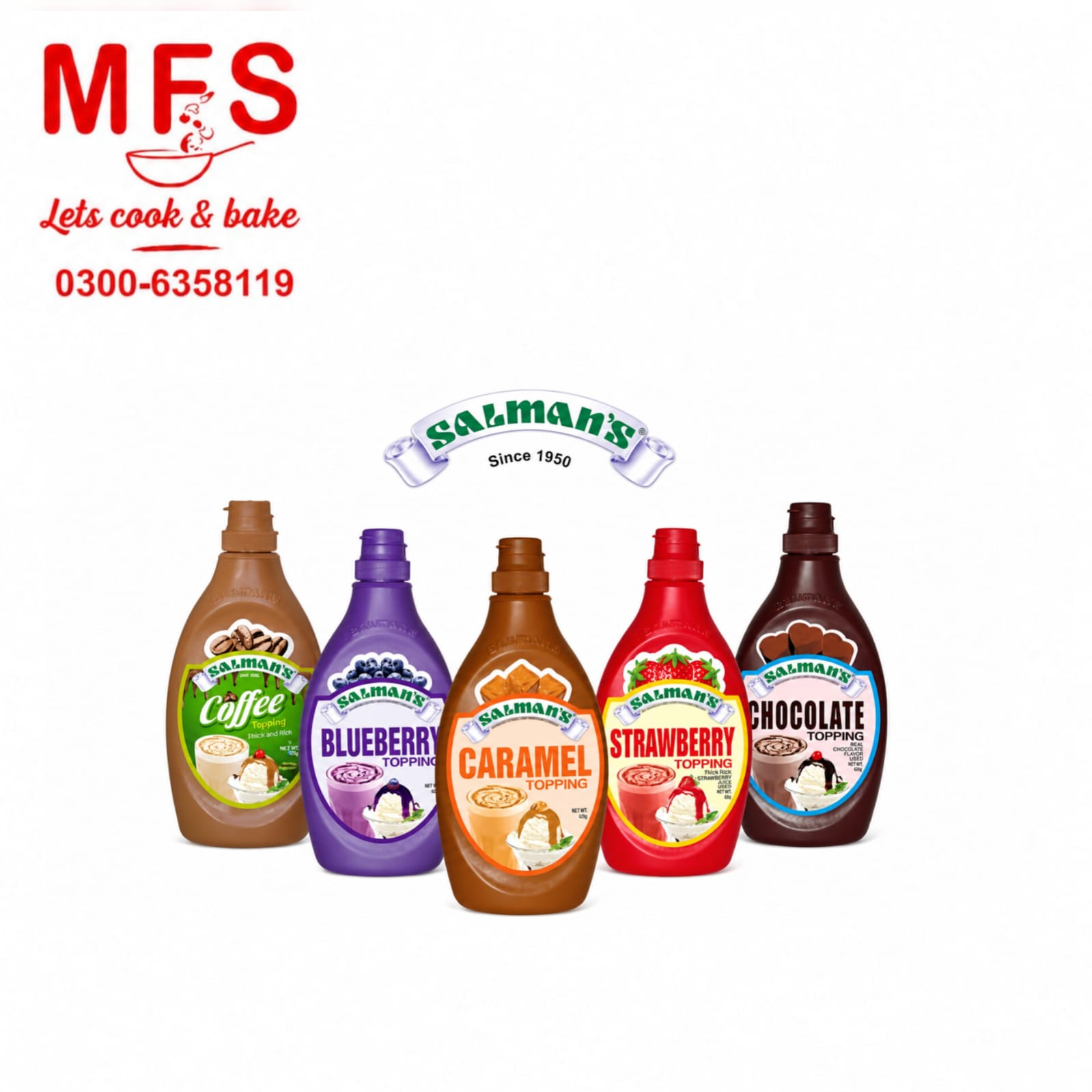 Topping  Choclate 623gm  Salmans