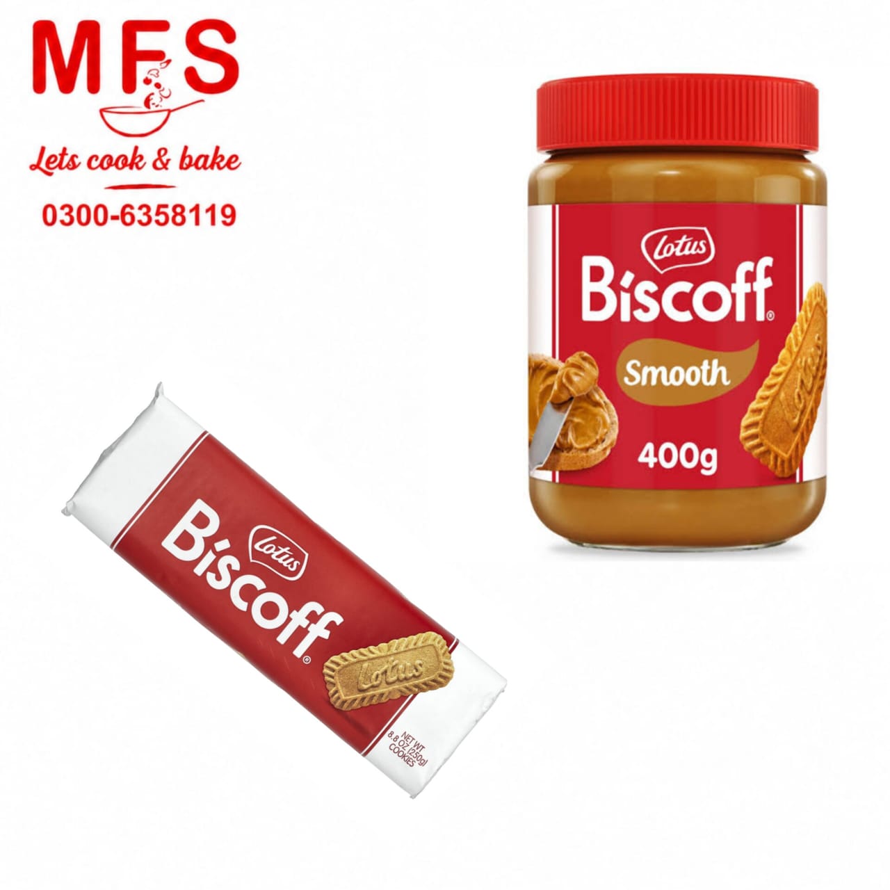 Original Lotus Biscoff Biscuit and Lotus Spread
