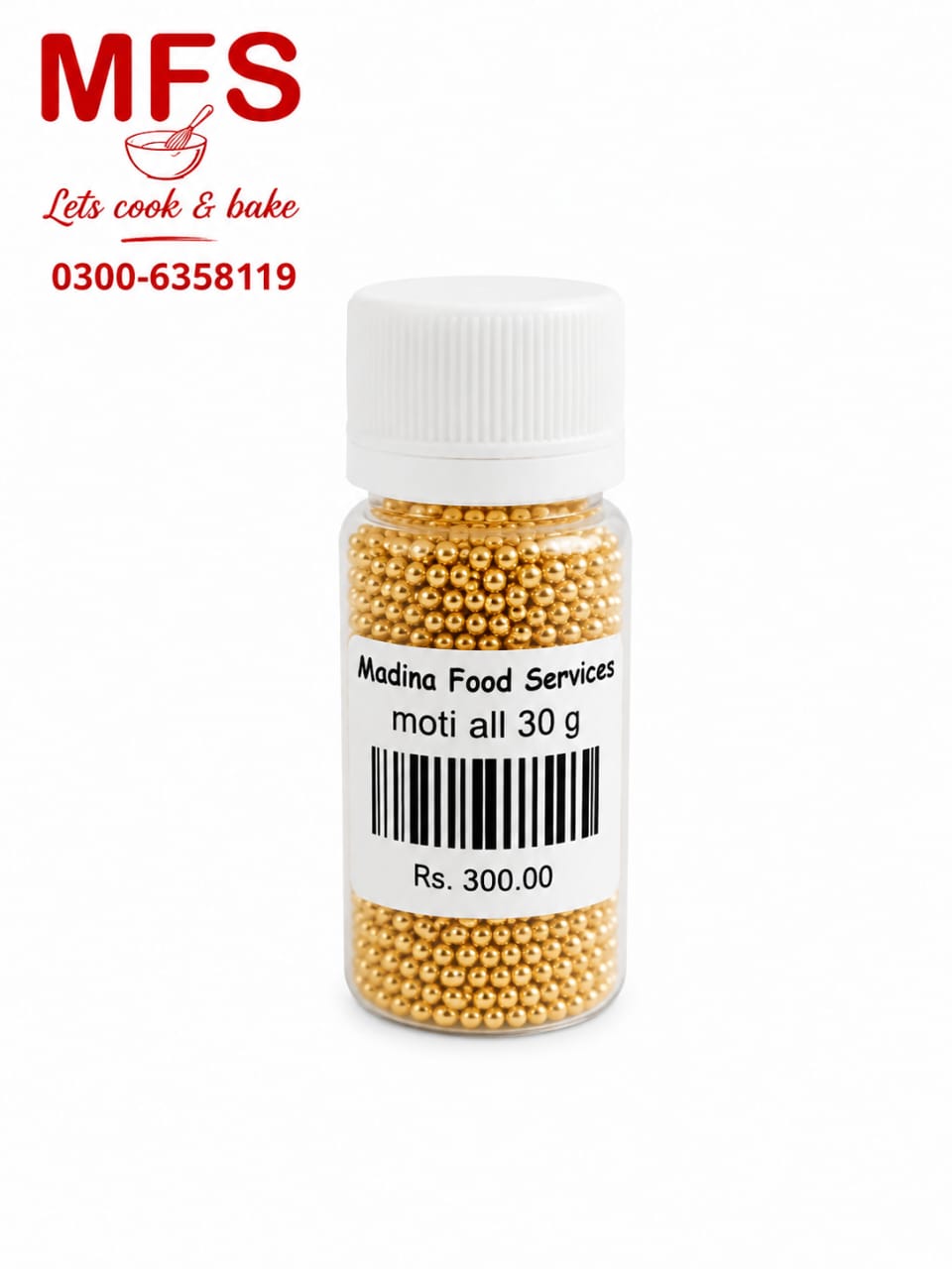 Golden Pearls 2mm 30gm