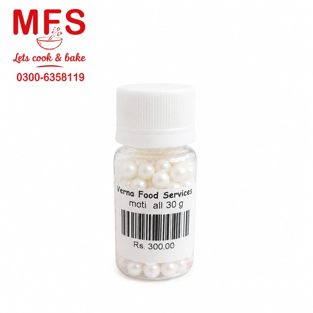 White Pearls Mini  30gm