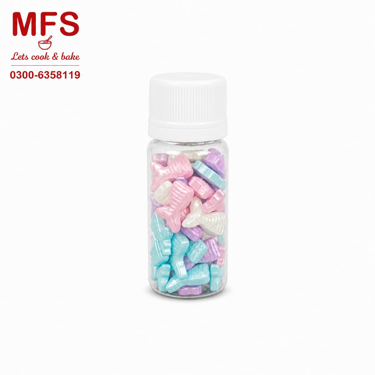 Fish tail Sprinkles 30gm