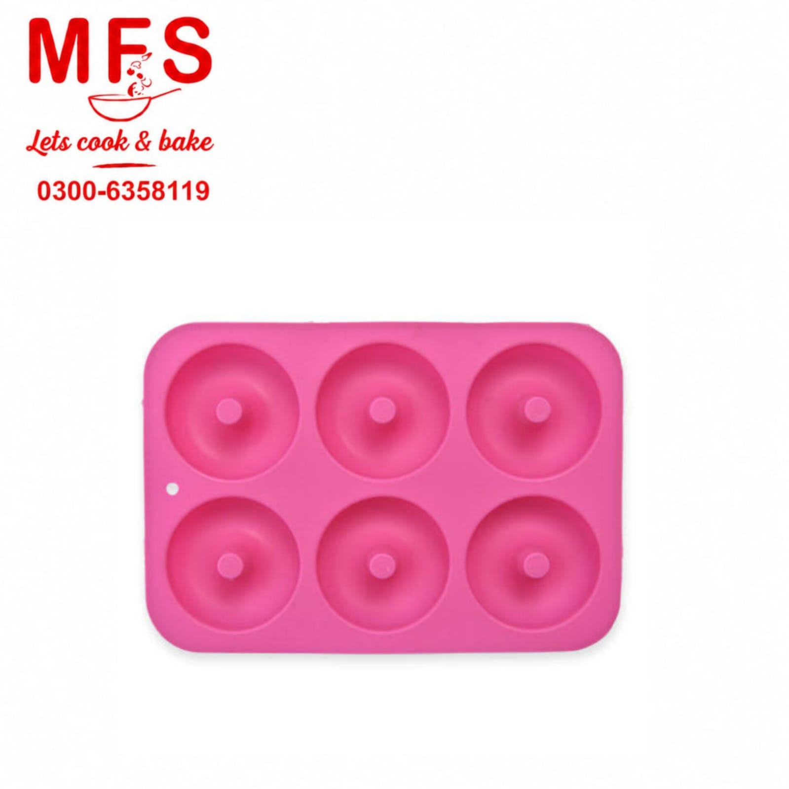 Silicone Donut Mold 6 Cavity