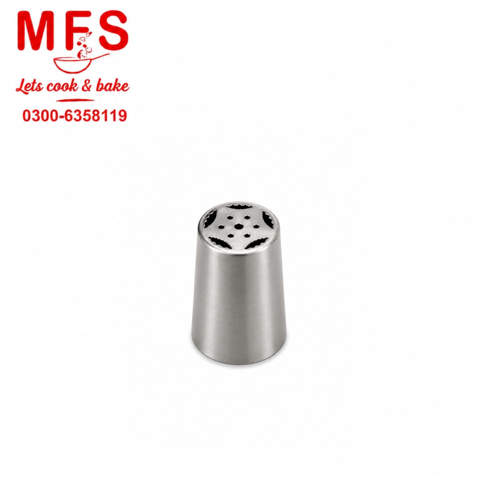 Stainless Steel Extra Large Russian Nozzel