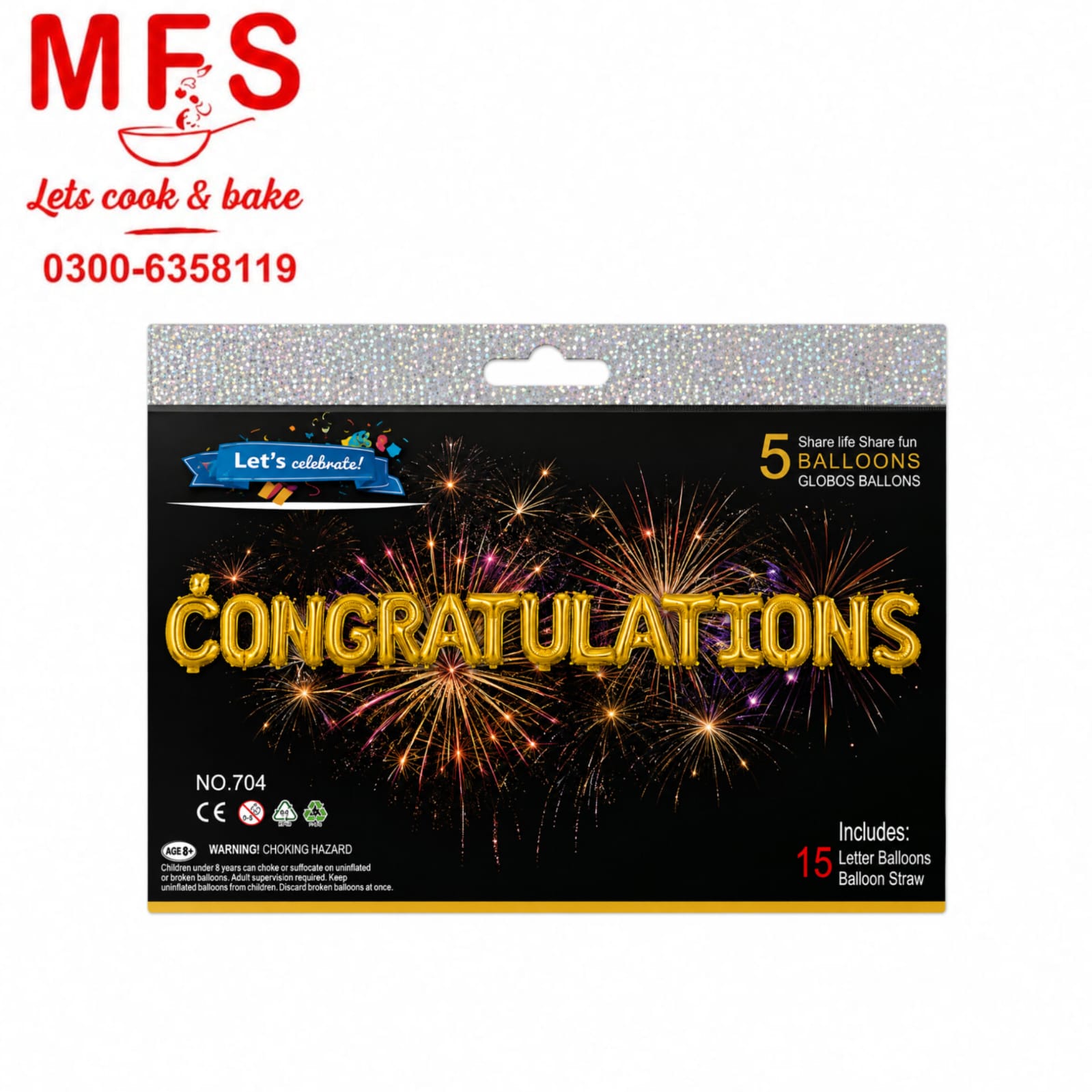Congratulations Foil Balloon