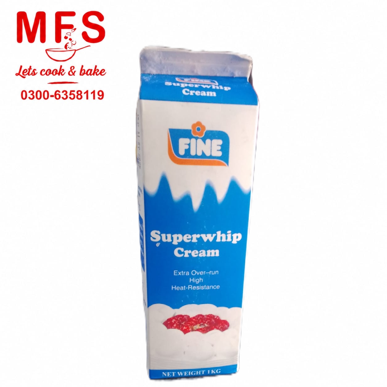 Fine Superwhip Cream is a 1 kg