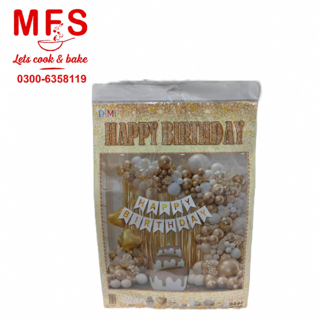Happy Birthday Decoration set:- Happy birthday Foil Balloons