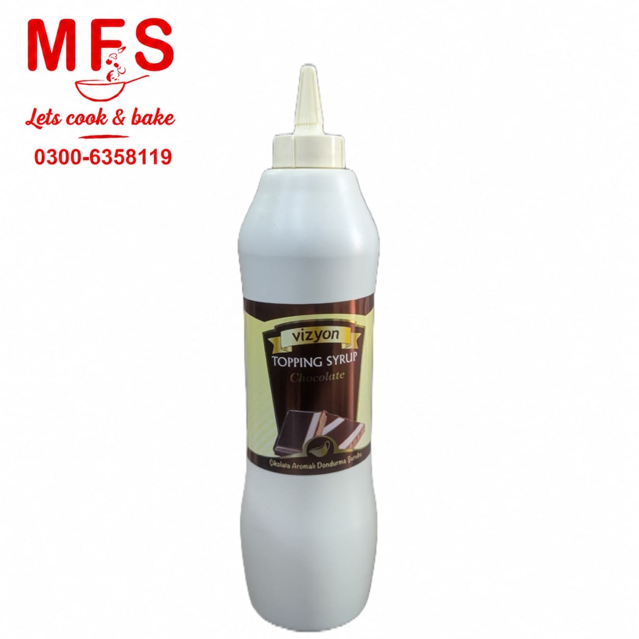 Vizyon Chocolate Topping Syrup (1 kg)