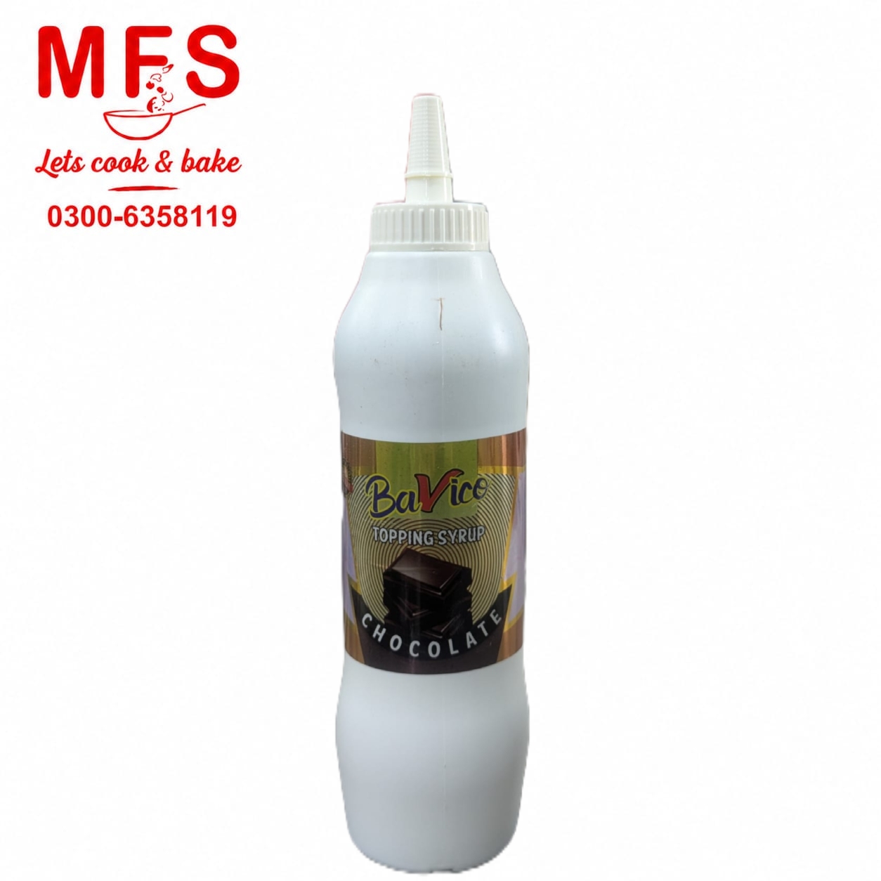 Milkyz Food Bavico Chocolate Topping Syrup 1Kg