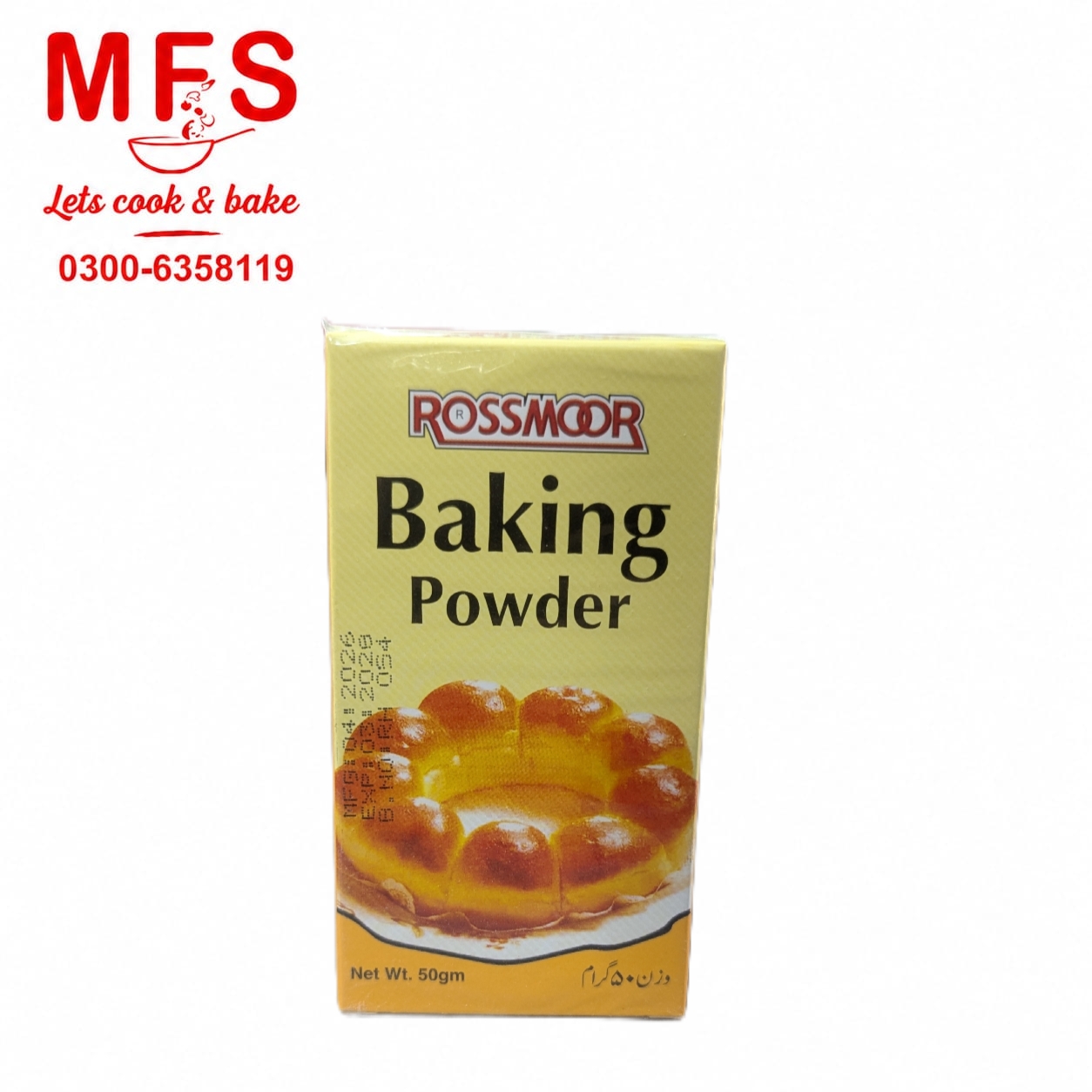 rossmoor baking powder 50g