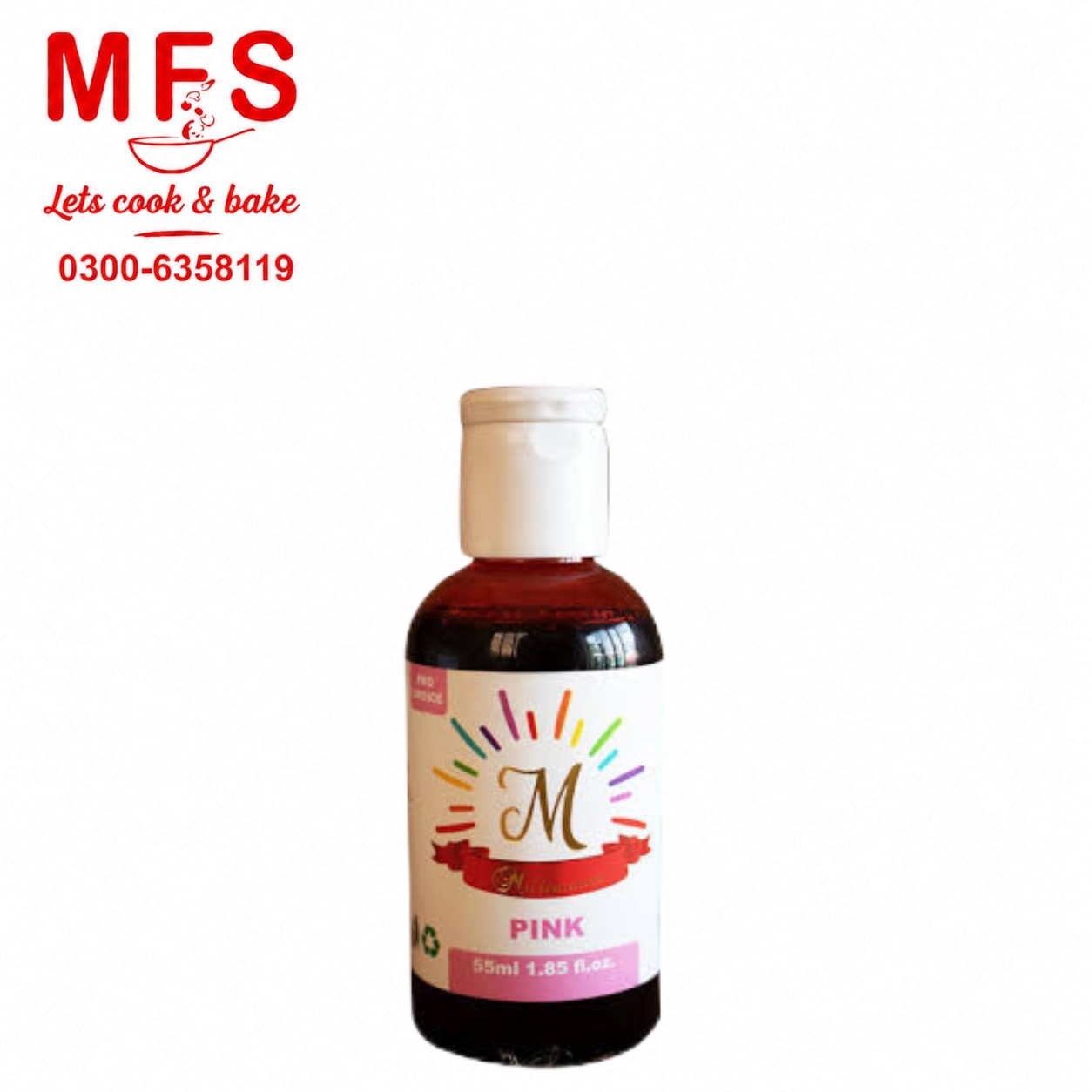 Millennium Pink Liquid Gel Food Color (55 ml),
