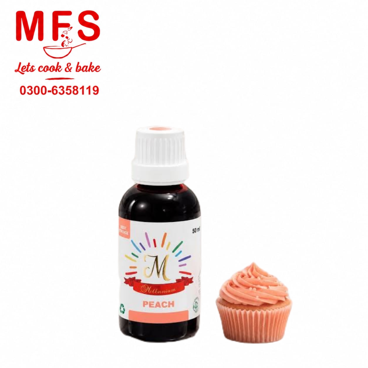 Millennium Peach Liquid Gel Food 55ml