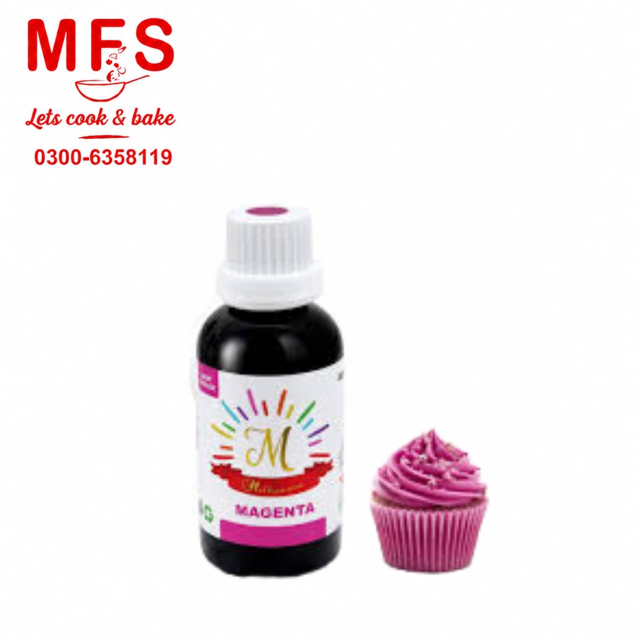 Millennium Magenta Food Colour 55ml