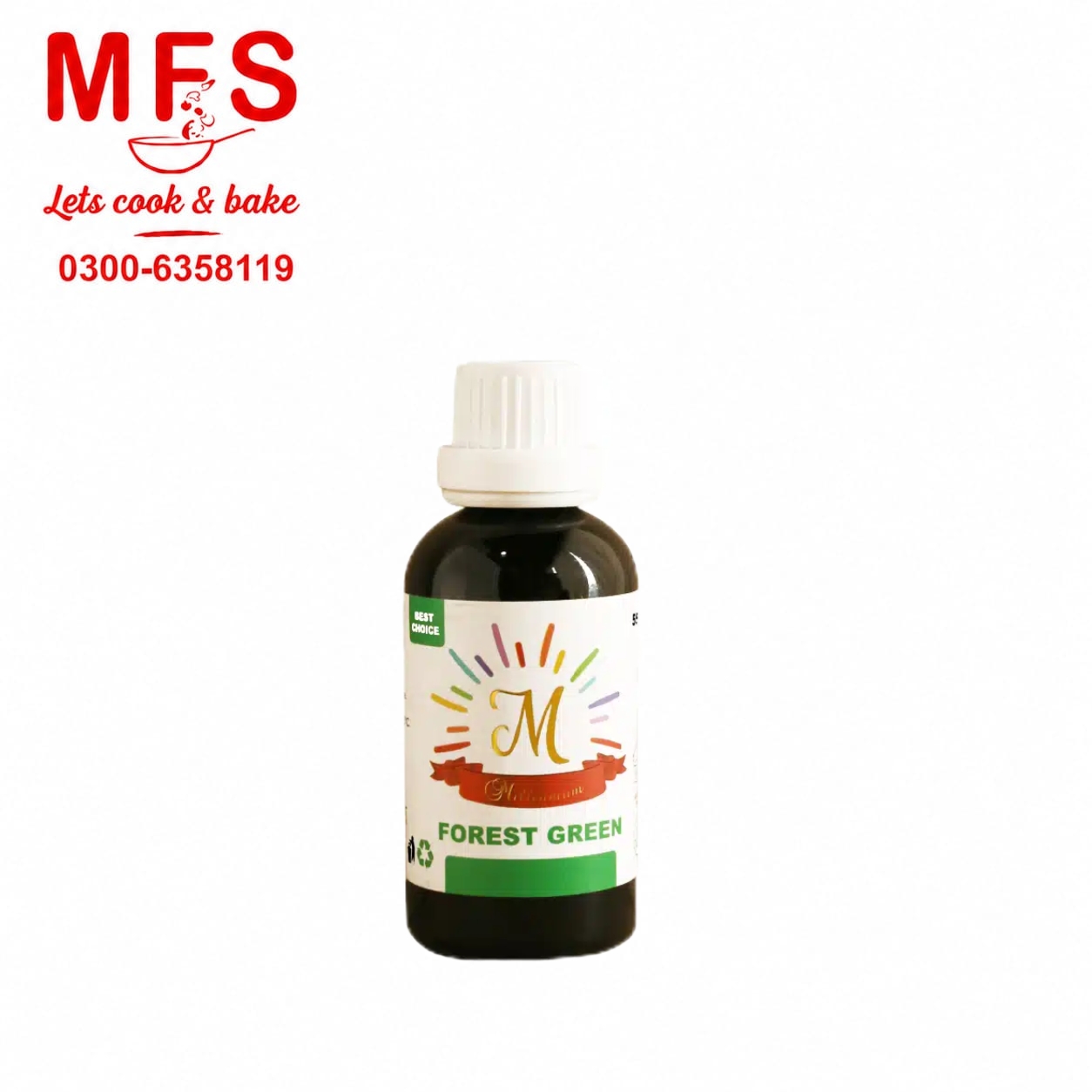 Millennium Forest Green Liquid Gel Color (55 ml)