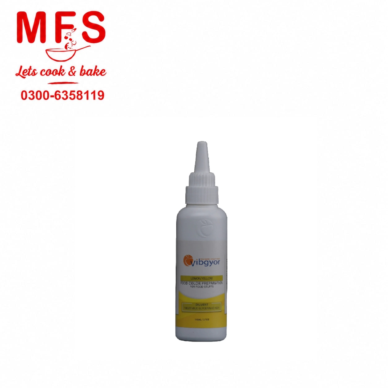 Lemon Yellow color vibgyor 110ml