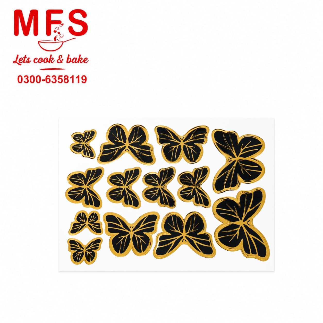 Black Butterfly 13pcs set
