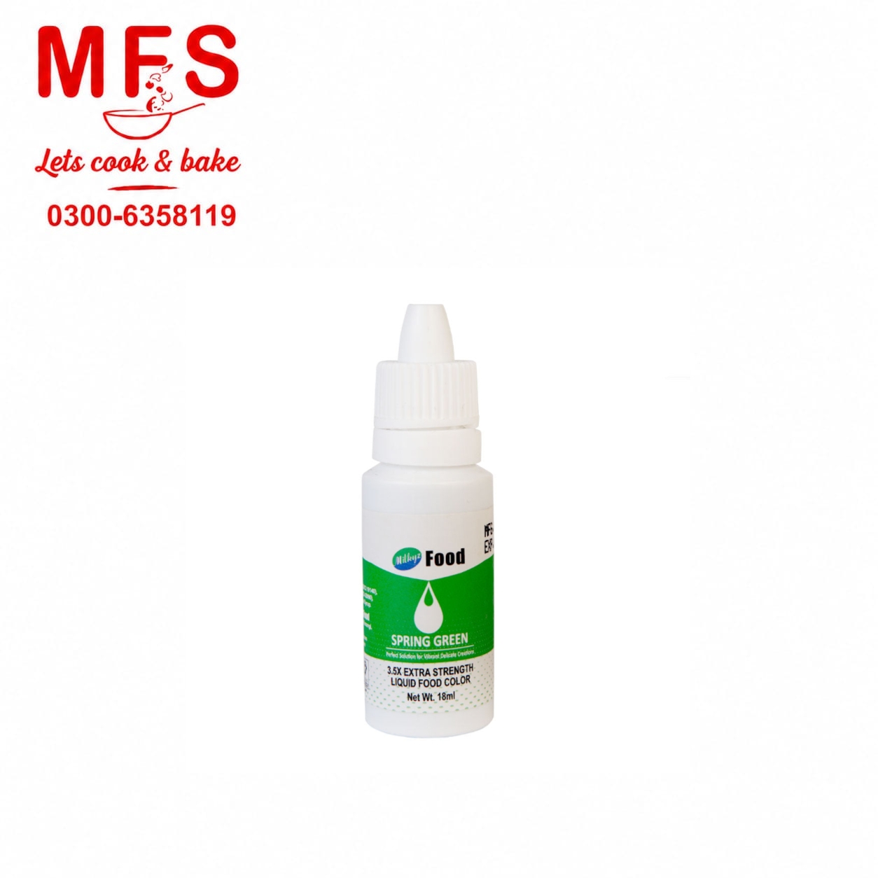 Milkyz Food Green Color 18ml