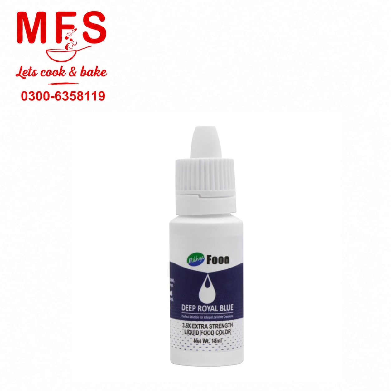 Milkyz Food Deep Royal Blue Color 18ml