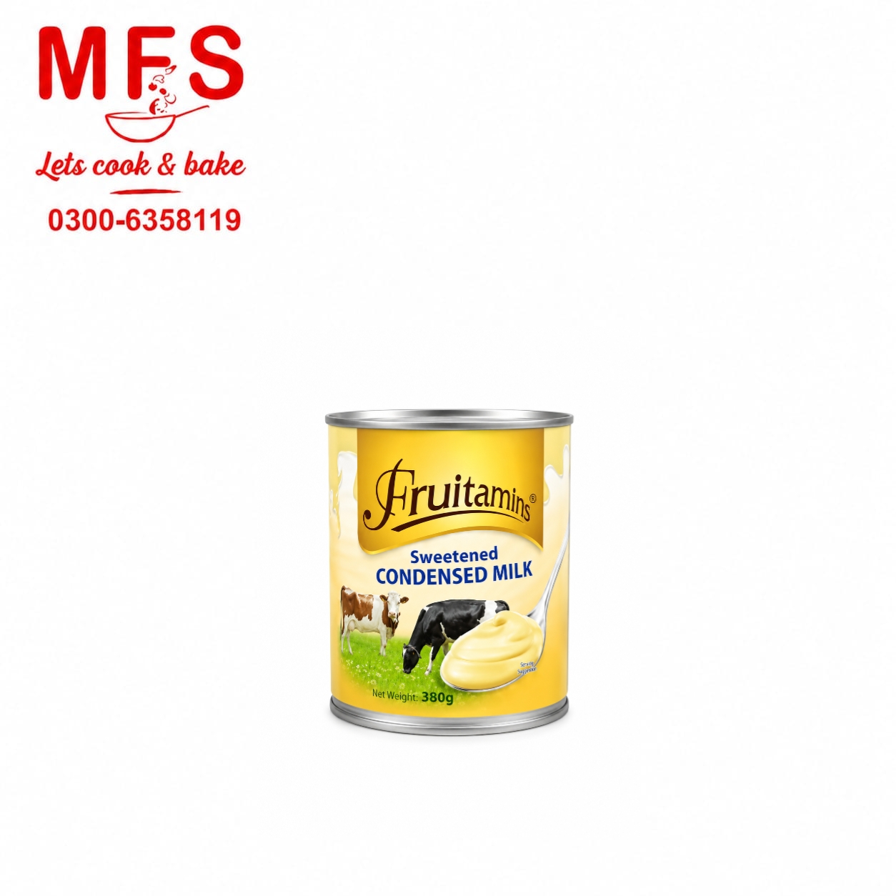 Fruitamins Sweetened Condensed Milk 390gm