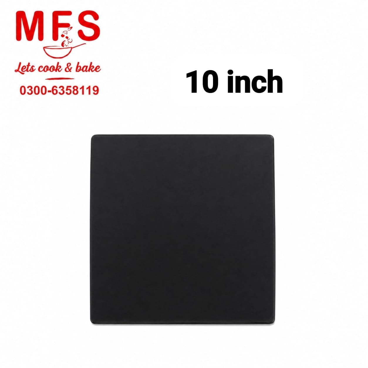 10*10 Black Base square